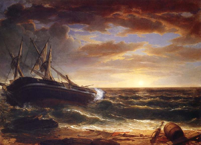 Asher Brown Durand The Stranded Ship